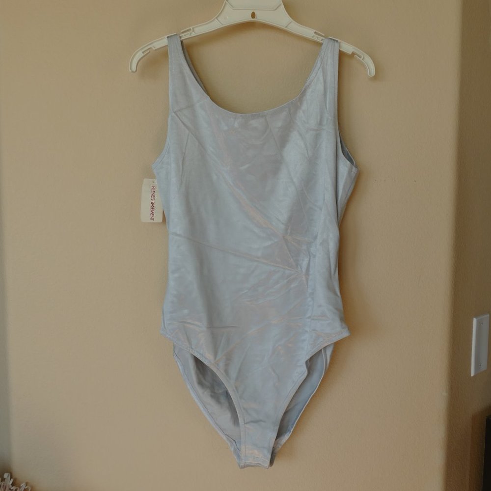 NEW Clifford & Wills Silver Bodysuit- Size L